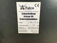 2020 falco sollevatori hydraulische hefbrug - afbeelding 2 van  2