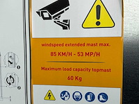 2020 febone msb6-basic lichtmast / dummy cameramast - afbeelding 4 van  12
