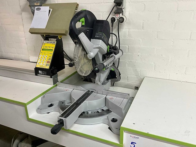2020 festool ks 120 reb afkortcirkelzaagmachine - afbeelding 1 van  8