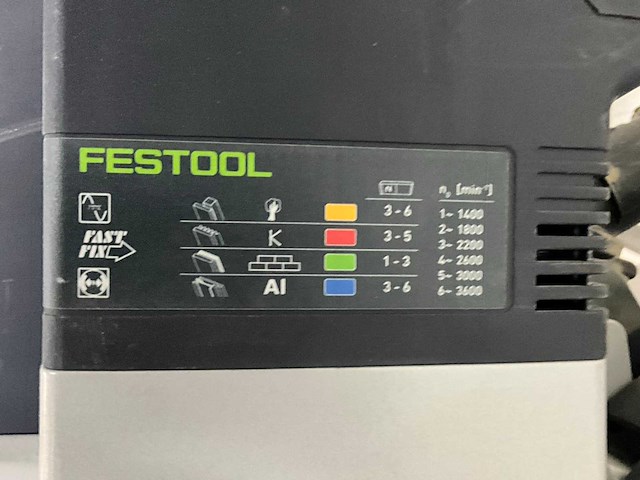 2020 festool ks 120 reb afkortcirkelzaagmachine - afbeelding 7 van  8