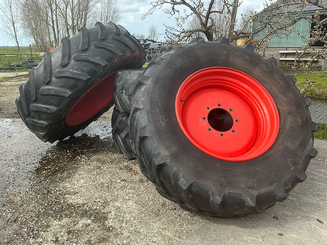 2020 firestone performer 85 tractor band, wiel en velg (4x) - afbeelding 7 van  11