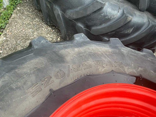 2020 firestone performer 85 tractor band, wiel en velg (4x) - afbeelding 6 van  11