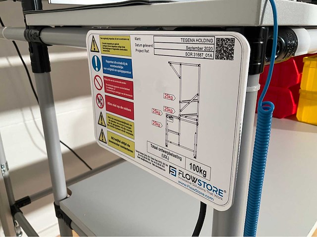 2020 flowstore buizenframe workstation - elektrisch verstelbaar - afbeelding 9 van  10