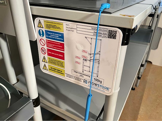 2020 flowstore buizenframe workstation - elektrisch verstelbaar - afbeelding 8 van  11