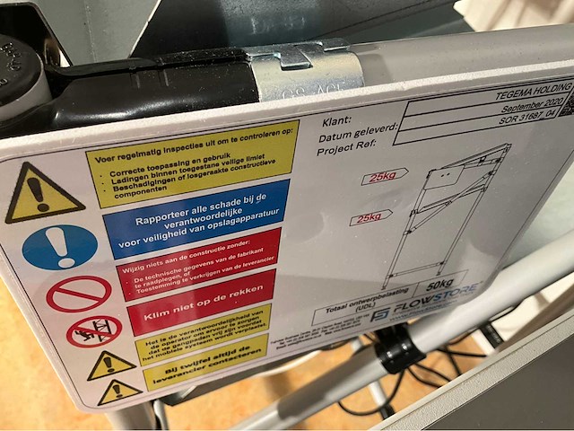 2020 flowstore buizenframe workstation - elektrisch verstelbaar - afbeelding 10 van  11