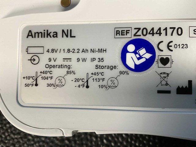 2020 fresenius amika voedingspomp (4x) - afbeelding 3 van  12