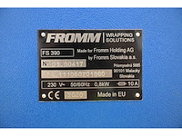 2020 fromm fs390 - palletfoliewikkelaar - afbeelding 10 van  10