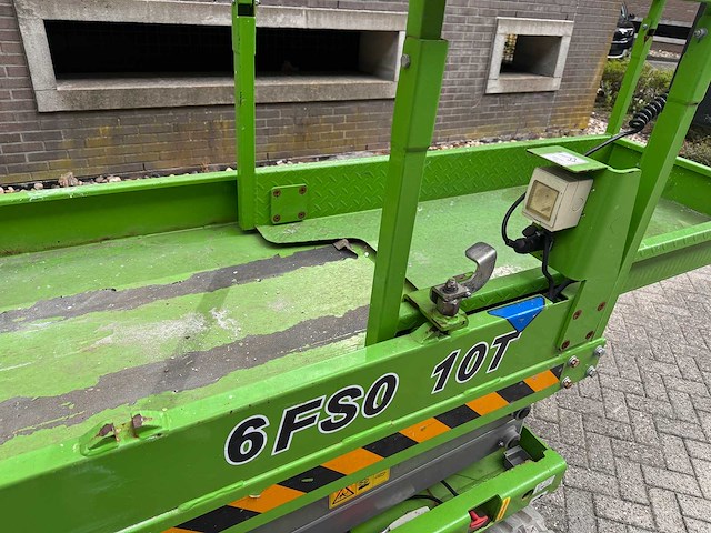 2020 fronteq fs0610t elektrische rups schaarhoogwerker - afbeelding 2 van  17