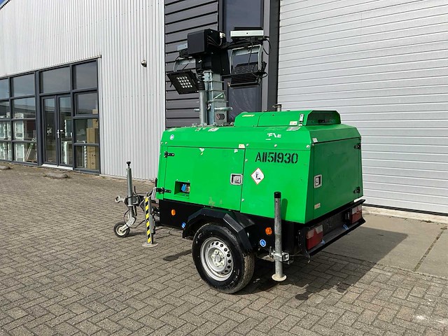 2020 generac vt-hybrid mobiele lichtmast - afbeelding 5 van  10