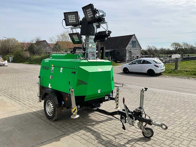 2020 generac vt-hybrid mobiele lichtmast - afbeelding 3 van  10