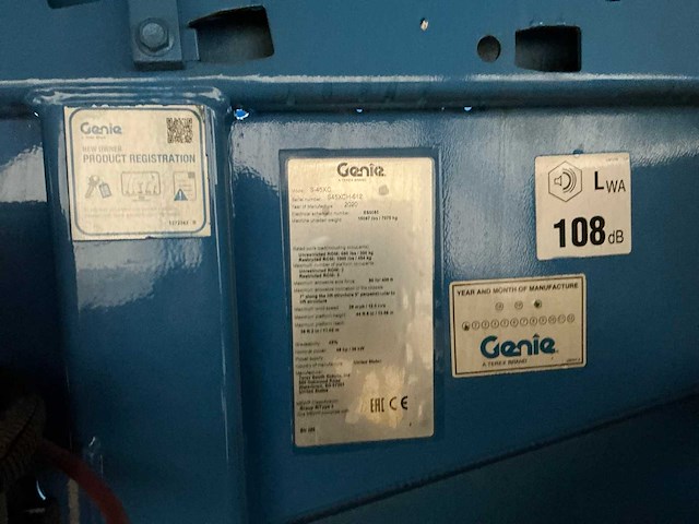2020 genie s-45xc hoogwerker - afbeelding 3 van  27