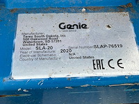 2020 genie sla-20 materiaallift / kanaallift - afbeelding 8 van  16