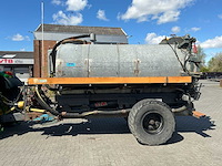 2020 getrokken vacuümtank / slibtank met hyva kipsysteem en vacuümpomp - afbeelding 45 van  47