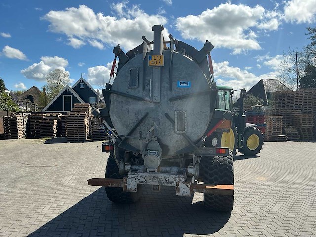 2020 getrokken vacuümtank / slibtank met hyva kipsysteem en vacuümpomp - afbeelding 2 van  47