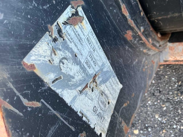 2020 giant pb-i-1750-s-z puinbak met inlegvel - afbeelding 2 van  10