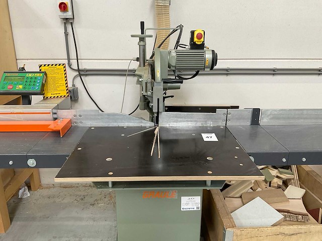 2020 graule zs170n radiaalafkortzaagmachine - afbeelding 1 van  10