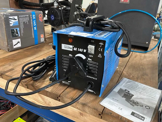 2020 güde ge 145 w elektrode lasapparaat - afbeelding 1 van  5