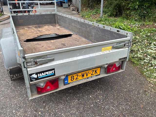 2020 hapert azure aanhanger 300x130cm 2000kg - afbeelding 5 van  5