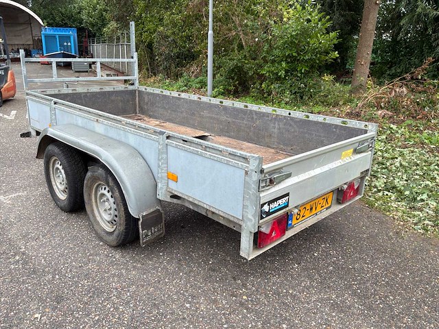 2020 hapert azure aanhanger 300x130cm 2000kg - afbeelding 4 van  5