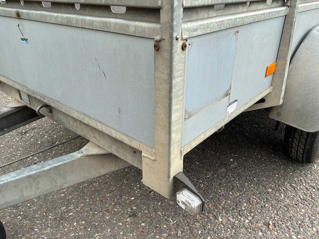 2020 hapert azure aanhangwagen 300x130cm 2000kg - afbeelding 2 van  3