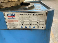 2020 hbm profi 350 afkortcirkelzaagmachine - afbeelding 6 van  6