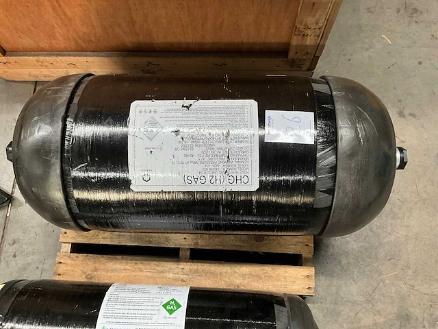 2020 hexagon purus 240286-003 koolstofvezel waterstof tank - afbeelding 3 van  5