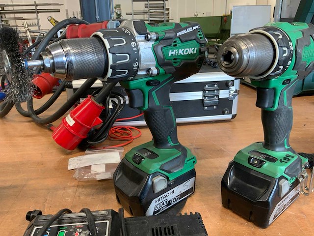 2020 hikoki ds 18dbl2 boormachine (2x) - afbeelding 3 van  7