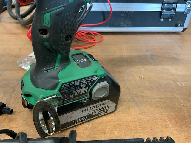 2020 hikoki ds 18dbl2 boormachine (2x) - afbeelding 5 van  7