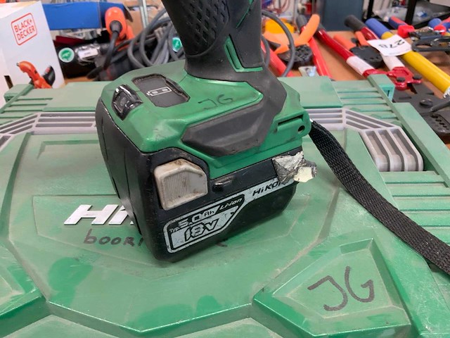 2020 hikoki ds 18dbl2 boormachine - afbeelding 3 van  7