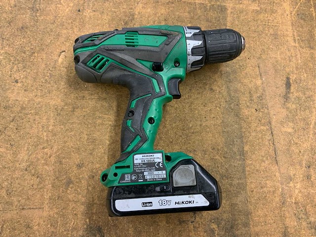 2020 hikoki ds 18djl accu schroefmachine 18v - afbeelding 3 van  5
