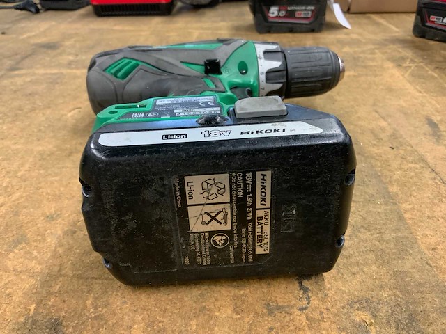 2020 hikoki ds 18djl accu schroefmachine 18v - afbeelding 4 van  5