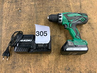 2020 hikoki ds 18djl accu schroefmachine 18v - afbeelding 1 van  5