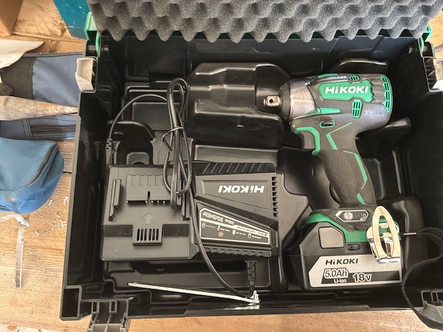 2020 hikoki wr18dbdl2 slagmoersleutel - afbeelding 4 van  4