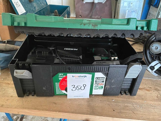 2020 hikoki wr18dbdl2 slagmoersleutel - afbeelding 1 van  4