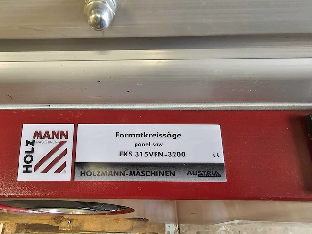 2020 holzmann fks 315vfn-3200 formaatcirkelzaagmachine - afbeelding 4 van  5