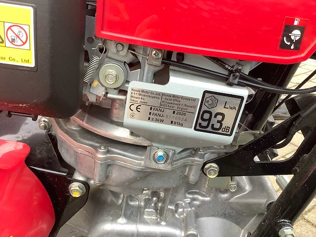 2020 honda ff500 grondfrees - afbeelding 7 van  7