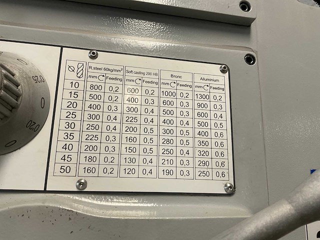 2020 huvema hu 50 g kolomboormachine - afbeelding 10 van  13