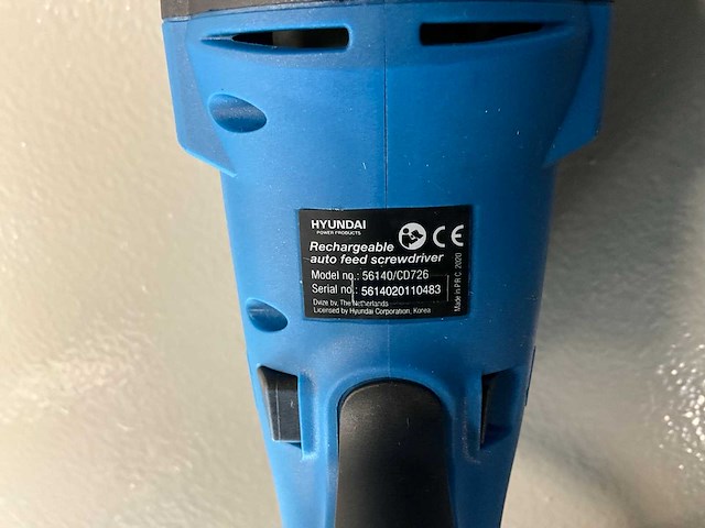 2020 hyundai 56140 bandschroefmachine - afbeelding 5 van  7