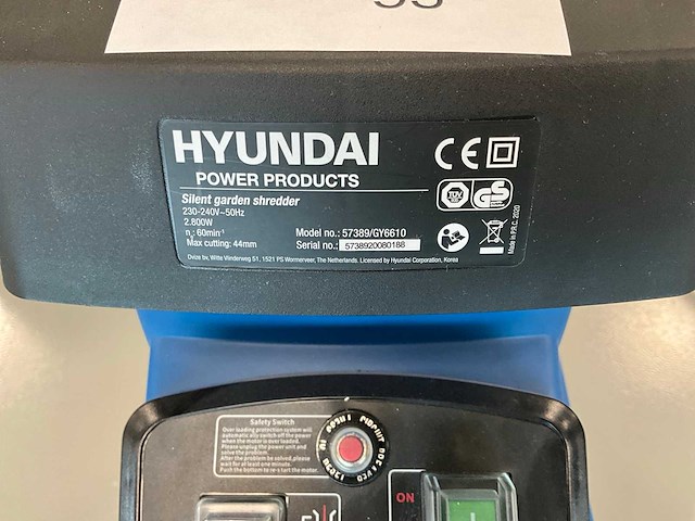 2020 hyundai 57389 hakselaar - afbeelding 5 van  6