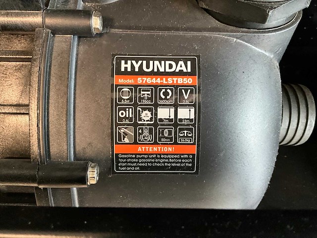 2020 hyundai 57644 vuilwaterpomp 50mm - afbeelding 6 van  7