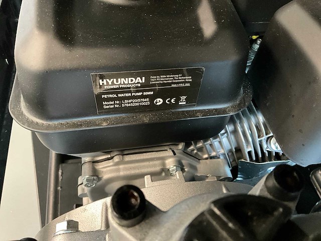 2020 hyundai 57645 hogedruk waterpomp 50mm - afbeelding 6 van  6
