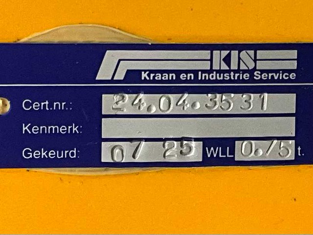 2020 i-lift lh075j werkplaatskraan met contragewicht - afbeelding 2 van  10