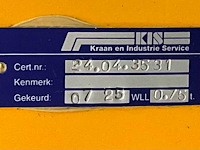 2020 i-lift lh075j werkplaatskraan met contragewicht - afbeelding 2 van  10