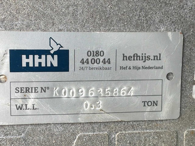 2020 imer et300 daklier met kraanbaan - afbeelding 8 van  8