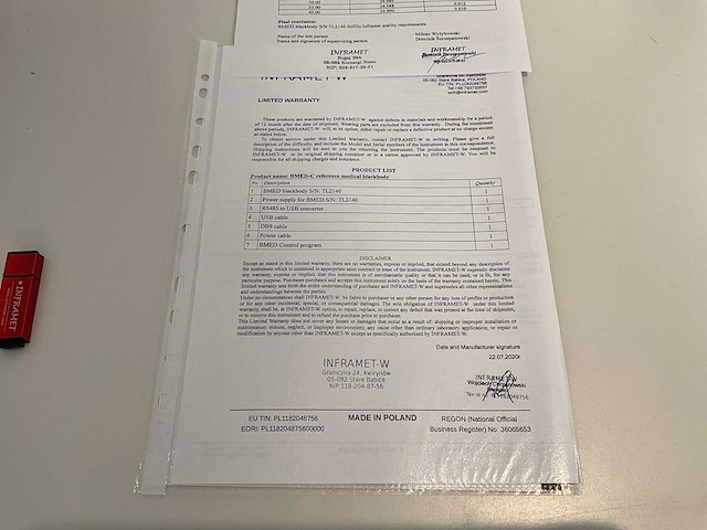 2020 inframet bmed blackbody - afbeelding 7 van  8