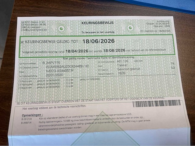 2020 iveco tr4x trekker (74113-1467) - afbeelding 24 van  31