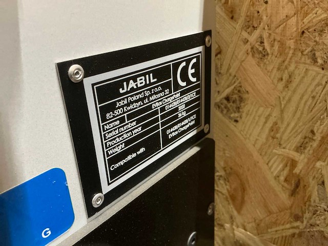 2020 jabil evbox chargepoint fvt printplaat testapparaat - afbeelding 2 van  2