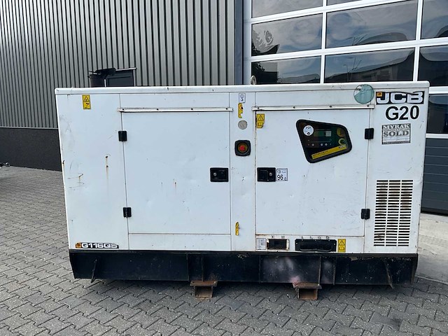 2020 jcb g1165qs stroomgenerator - afbeelding 11 van  18