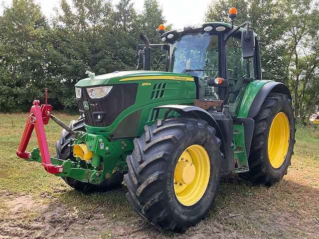 2020 john deere 6155m vierwielaangedreven landbouwtractor - afbeelding 12 van  44