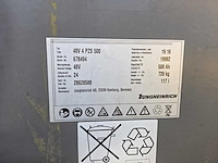 2020 jungheinrich efg 215 1500kg 4427uur vorkheftruck - afbeelding 1 van  2